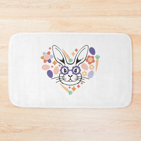 Item preview, easter bunny with glasses designed and sold by elegantqueen08.