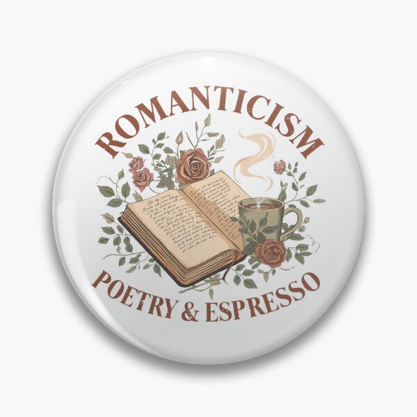 Item preview, Vintage Romanticism Poetry Espresso Mug  designed and sold by Coffread.