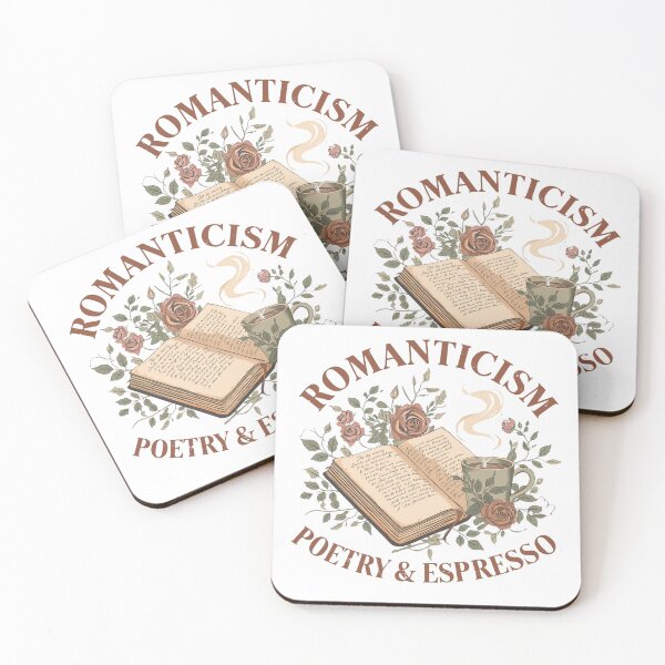 Item preview, Vintage Romanticism Poetry Espresso Mug  designed and sold by Coffread.