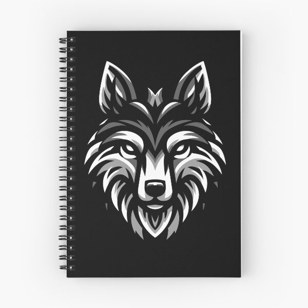 Item preview, Gray Wolf Head Design designed and sold by Karma Design.