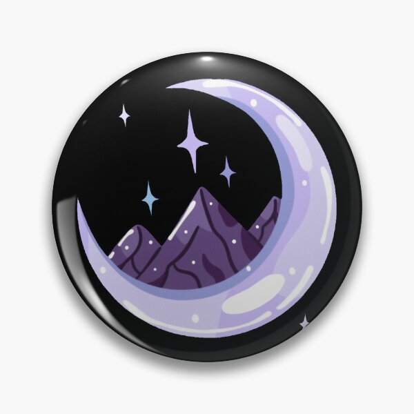 Item preview, Purple Crescent Moon designed and sold by Ellia Arts.