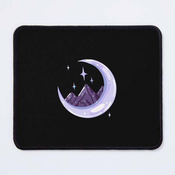 Item preview, Purple Crescent Moon designed and sold by Ellia Arts.