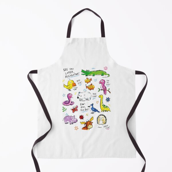 Item preview, See You Later Alligator – Cute Animal Farewell Pun Art for Kids designed and sold by RamyGallery.