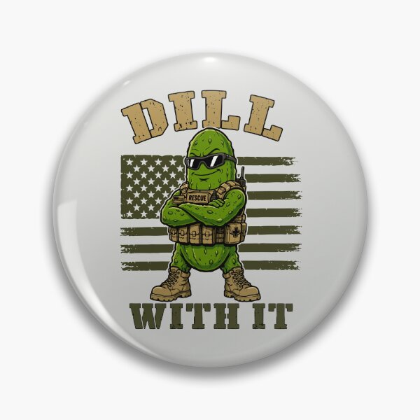 Item preview, Tactical Rescue Pickle Dill With It Meme designed and sold by DigitalGlade.