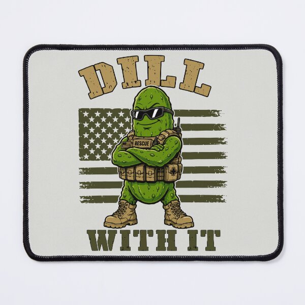 Item preview, Tactical Rescue Pickle Dill With It Meme designed and sold by DigitalGlade.