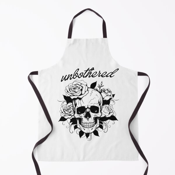 Item preview, Unbothered Skull and Roses designed and sold by threadsjam.
