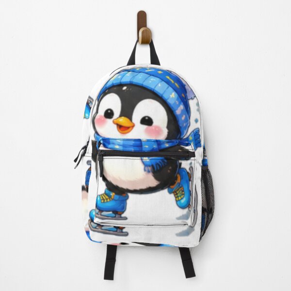 Item preview, Cute Ice Skating Penguin Sticker designed and sold by DailyDoodlesBySumbul.