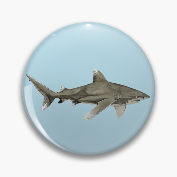 Item preview, OCEANIC WHITE TIP SHARK designed and sold by BEATRIZ ABAITUA.