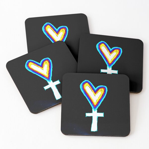 Item preview, Heart Cross designed and sold by prettymisery.