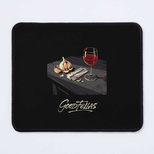 Item preview, Goodfellas Razor Blade Garlic And Wine Mob Kitchen Art designed and sold by Enea Kelo.