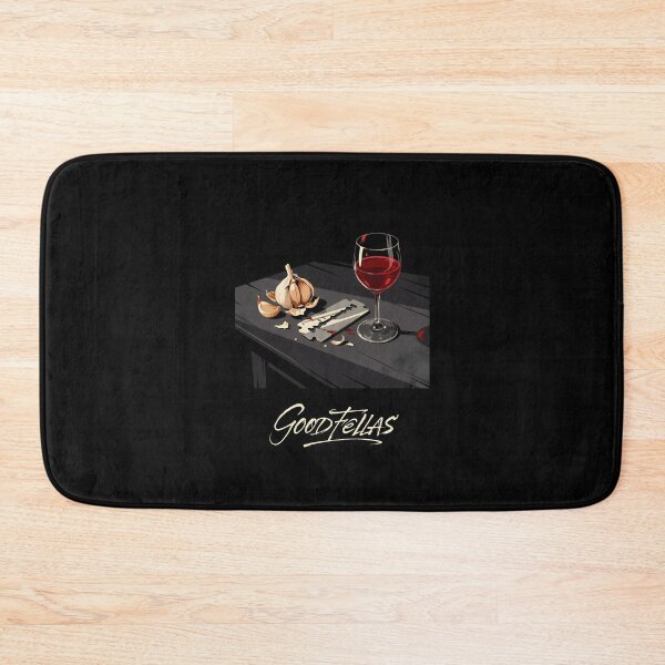 Item preview, Goodfellas Razor Blade Garlic And Wine Mob Kitchen Art designed and sold by Enea Kelo.