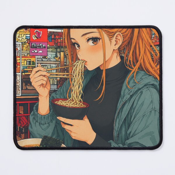 Item preview, ラーメンナイト – ネオン街のアニメグルメ Ramen Night – Anime Food Lover in Neon Japan designed and sold by Valiabeth.