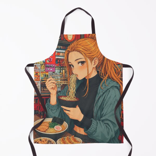 Item preview, ラーメンナイト – ネオン街のアニメグルメ Ramen Night – Anime Food Lover in Neon Japan designed and sold by Valiabeth.