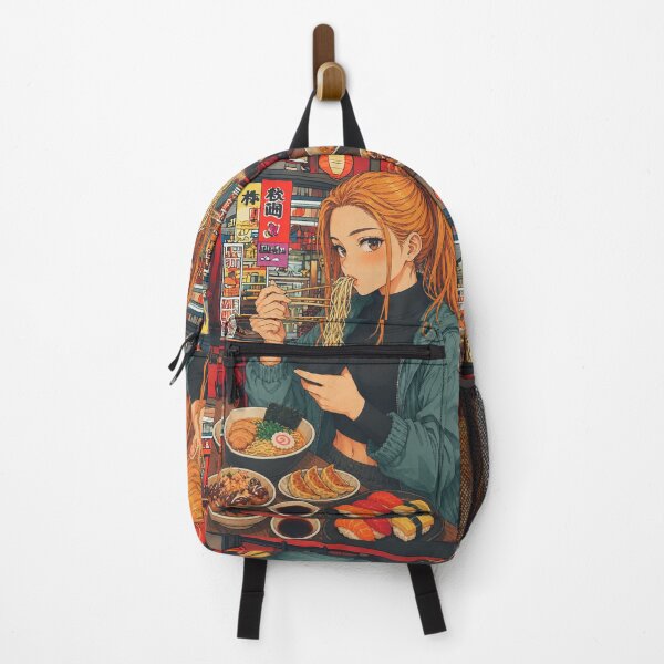 Item preview, ラーメンナイト – ネオン街のアニメグルメ Ramen Night – Anime Food Lover in Neon Japan designed and sold by Valiabeth.
