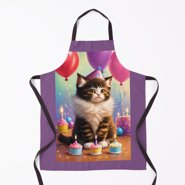 Item preview, Birthday Whiskers designed and sold by Stubblejumper Artworks.