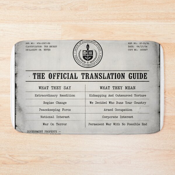 Item preview, The Official Translation Guide designed and sold by Beyond The Flag Art.