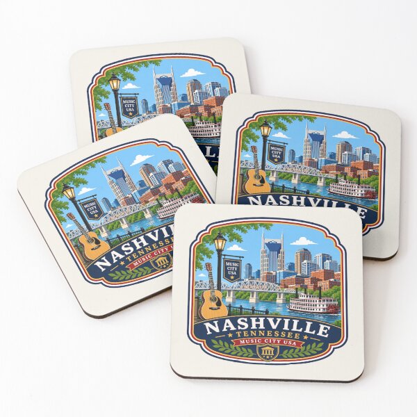 Item preview, Nashville, Tennessee designed and sold by Myra365Art.