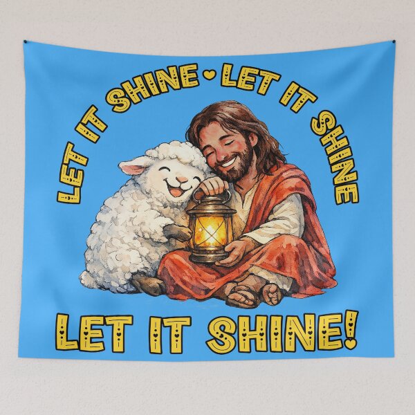Item preview, Jesus Is The Light - Let It Shine! designed and sold by Lion and Lamb Design.
