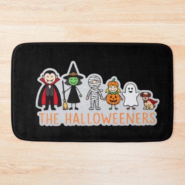Item preview, The Halloweeners Family Car Sticker Retro Halloween Costume Graphic designed and sold by dragonmotor7.