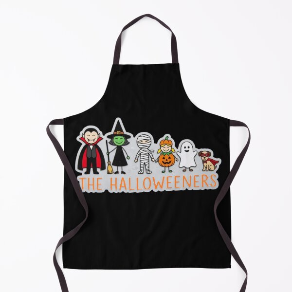 Item preview, The Halloweeners Family Car Sticker Retro Halloween Costume Graphic designed and sold by dragonmotor7.