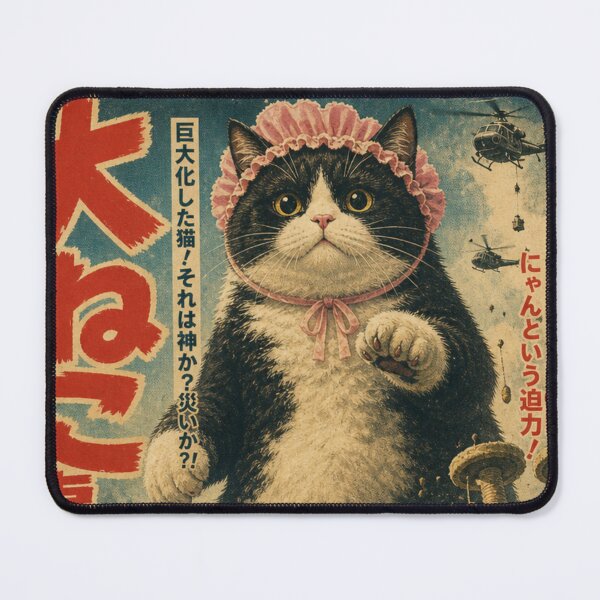 Item preview, Kaiju Cat With Bonnet designed and sold by Popworks.