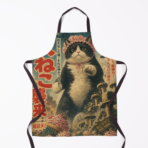 Item preview, Kaiju Cat With Bonnet designed and sold by Popworks.