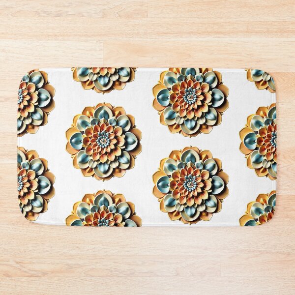 Item preview, Golden Bloom Mandala designed and sold by samuel2025.