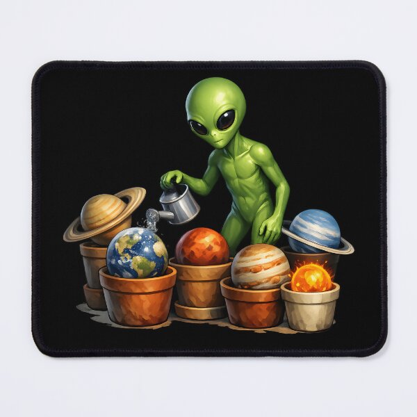 Item preview, Alien Gardener Watering Planet Collection designed and sold by builtforyou.