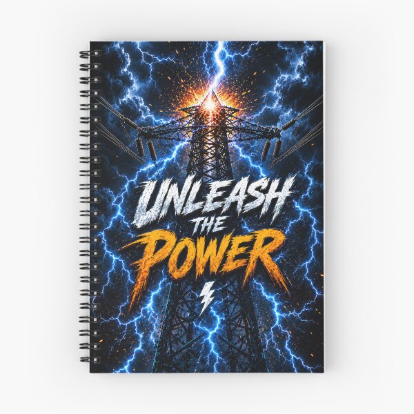 Item preview, Unleash the Power Lightning Pylon Storm designed and sold by SimplyArtLab.