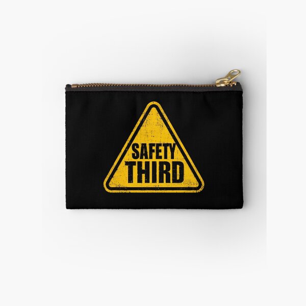 Item preview, Safety Third Funny Worker Humor Sarcastic Tradesman designed and sold by HumansStuck12.