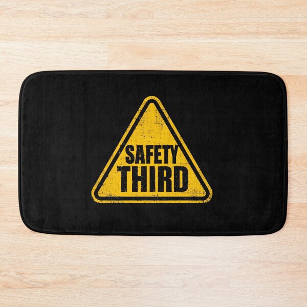 Item preview, Safety Third Funny Worker Humor Sarcastic Tradesman designed and sold by HumansStuck12.