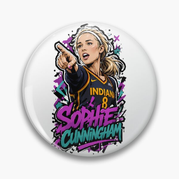 Item preview, Sophie Cunningham Point God — Pointing Indiana Fever WNBA Basketball Player Sports Design designed and sold by DUMEJE.