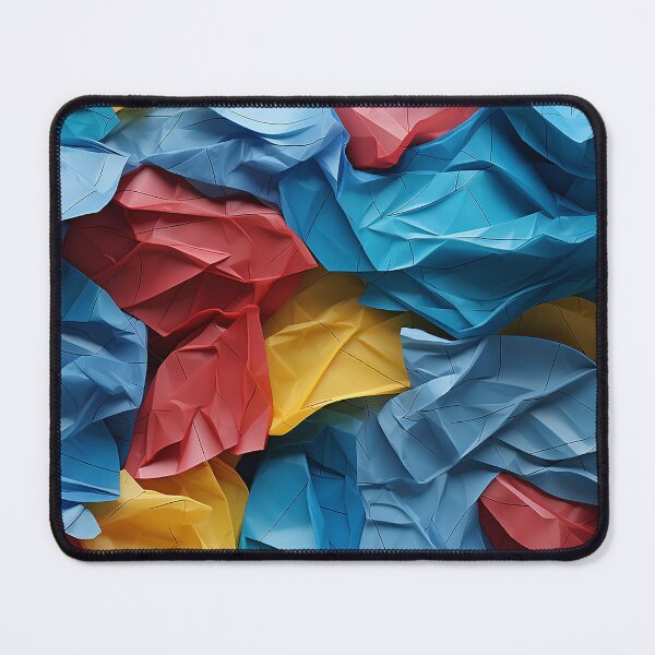 Item preview, Primary Crumpled Paper Bold Seamless Photo Texture designed and sold by DigitaICraft.