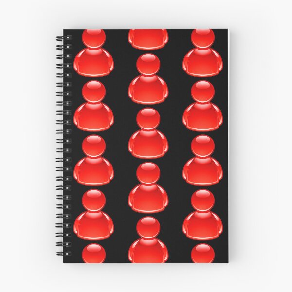 Item preview, MSN Messenger Buddy Icon Red Y2K Retro Internet Aesthetic Frutiger Aero designed and sold by TrxshWear.
