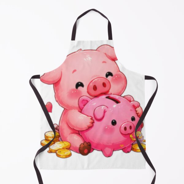 Item preview, Cute Piggy Bank Pig Sticker designed and sold by DailyDoodlesBySumbul.