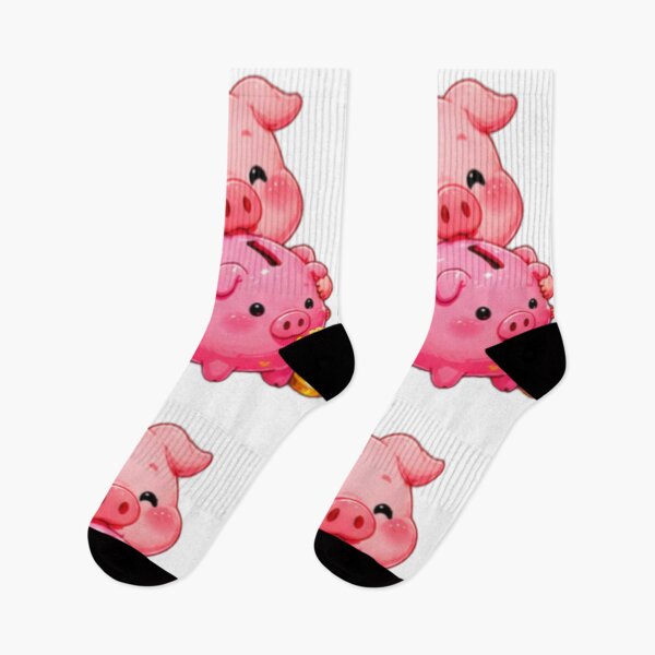 Item preview, Cute Piggy Bank Pig Sticker designed and sold by DailyDoodlesBySumbul.