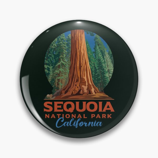 Item preview, Sequoia National Park California Vintage Poster designed and sold by LinaValearte.