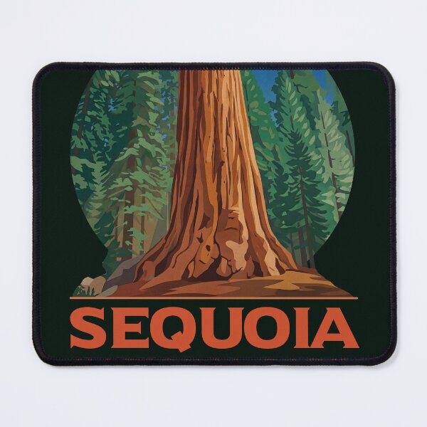 Item preview, Sequoia National Park California Vintage Poster designed and sold by LinaValearte.