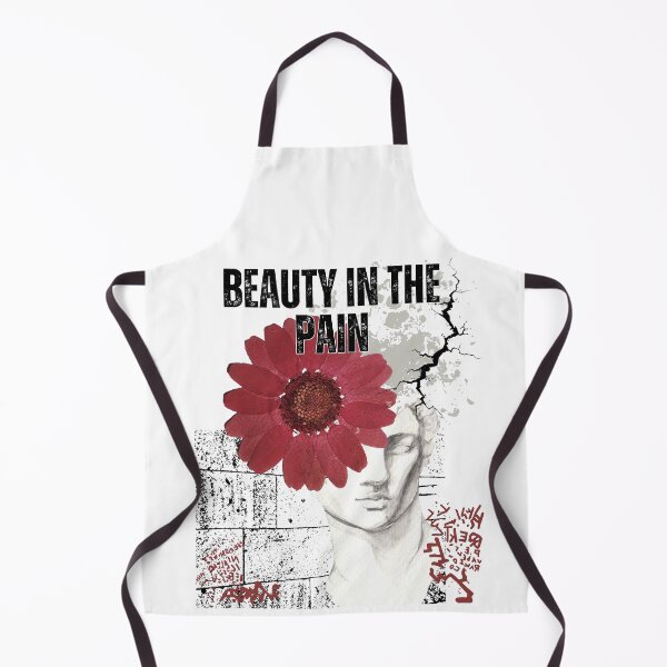Item preview, Beauty In The Pain Red Flower Aesthetic designed and sold by AhmadAnnaPrints.
