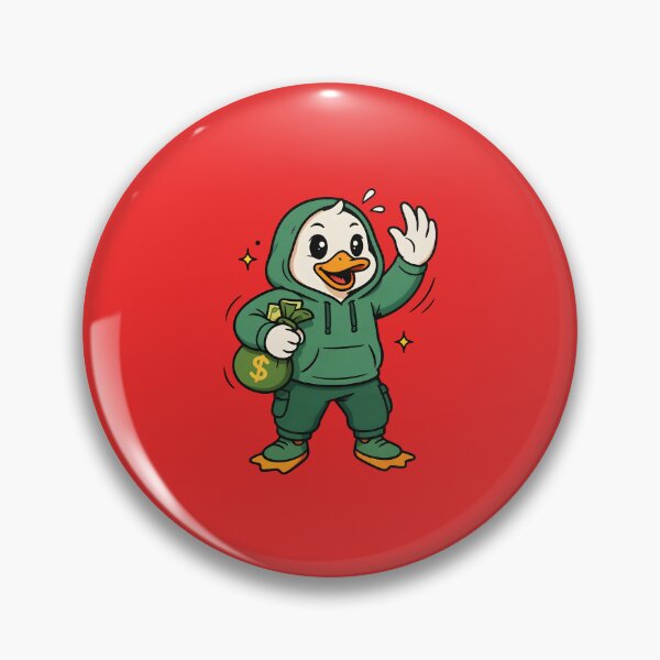 Item preview, Streetwear Duck Character Holding Cash Sack Art designed and sold by Enea Kelo.