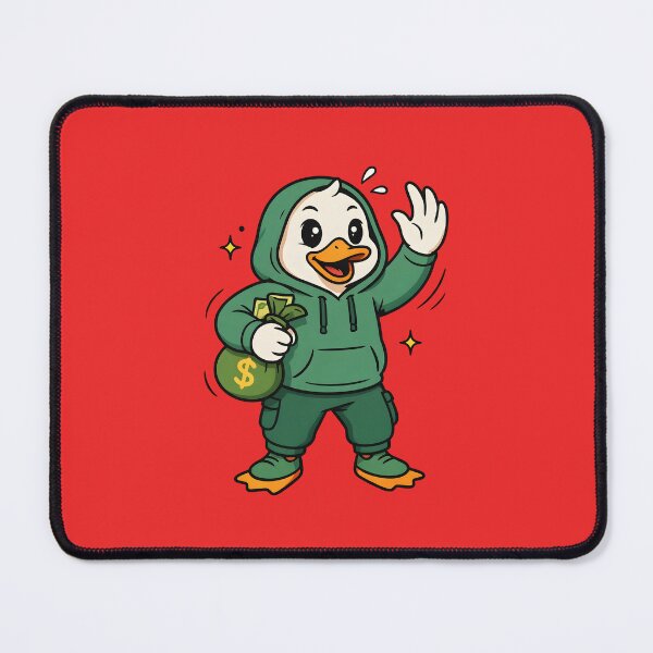 Item preview, Streetwear Duck Character Holding Cash Sack Art designed and sold by Enea Kelo.