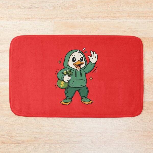 Item preview, Streetwear Duck Character Holding Cash Sack Art designed and sold by Enea Kelo.