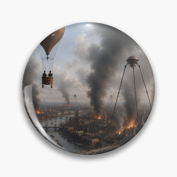 Item preview, Around the World in Eighty Days Meets The War of the Worlds | Victorian Literary Crossover designed and sold by Extravanganzza.