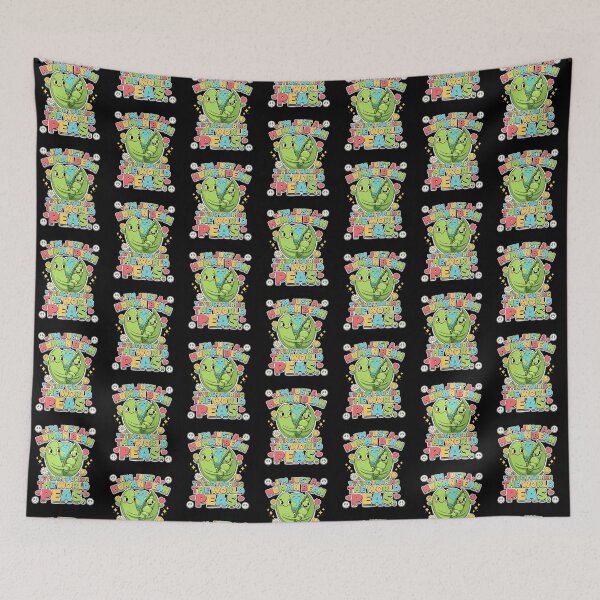 Item preview, I'm Just A Human Bean Bringing World Peas Funny Pun Graphic designed and sold by MagicSD Designs.