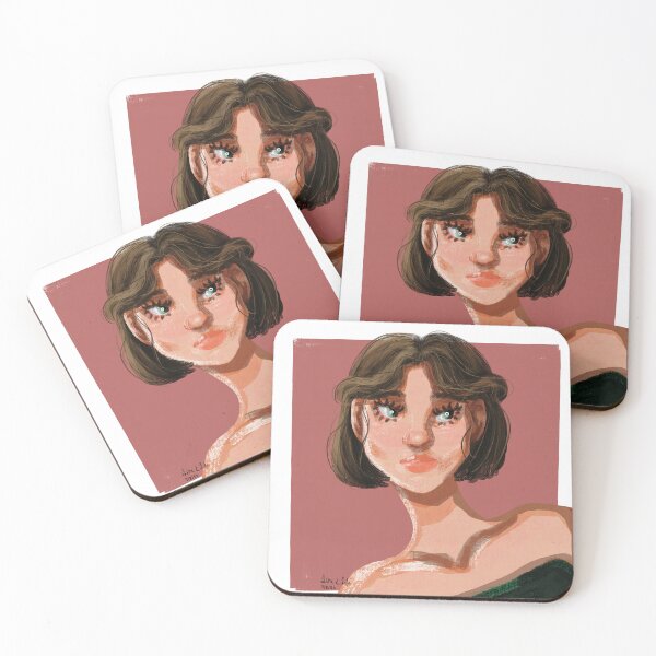 Item preview, Beautiful girl artwork designed and sold by Line2lifeart.