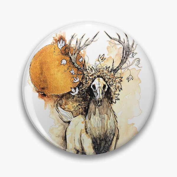 Item preview, Spooky Season Wendigo Not Deer Art Design - Forest God Spirit Cryptid - Unique Gifts designed and sold by DearhoneyandArt.
