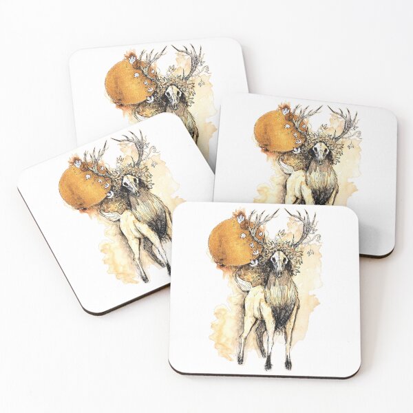 Item preview, Spooky Season Wendigo Not Deer Art Design - Forest God Spirit Cryptid - Unique Gifts designed and sold by DearhoneyandArt.