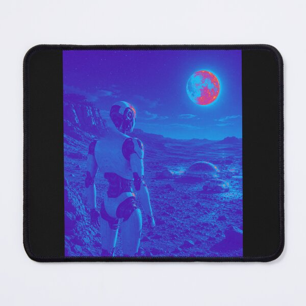 Item preview, AI Supercomputer Robot | 1984 Cyberpunk Vaporwave Computer designed and sold by TEEJAMBOREE.