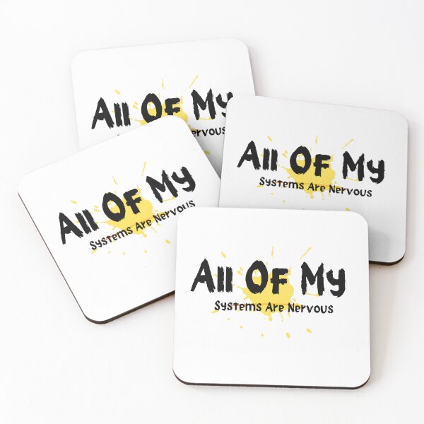 Item preview, All My Systems Are Nervous designed and sold by ahmedshalan.