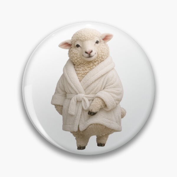Item preview, Bathrobe Merino Sheep designed and sold by Sillytoe.